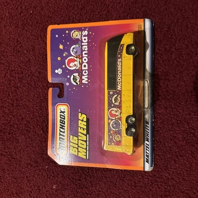 McDONALD'S BUS      1999 MATCHBOX BIG MOVERS      1:64 SCALE DIE-CAST - Image 1 of 4