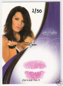2008 BENCHWARMER - JENAE ALT - SEXY KISS CARD - #2/50  - Picture 1 of 1