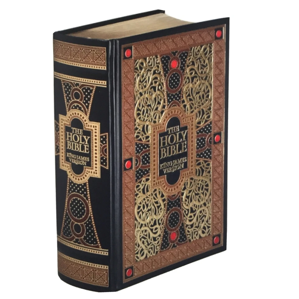 ❤️THE HOLY BIBLE King James Version Gustave Dore Illustrated Leather Bound NEW - Image 1 of 4