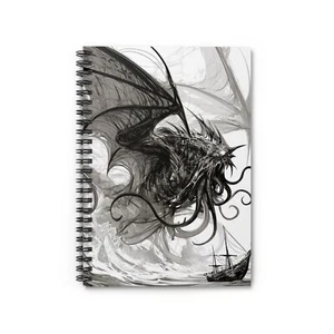 Cthulhu Mythos Spiral Notebook - Adventure Journal, Sketchbook, Gift for [...] - Picture 1 of 6