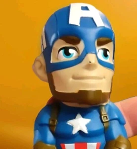 DISNEY MARVEL CAPTAIN AMERICA 5” BATH FIGURE TOY (AF5-A2) - Picture 1 of 3