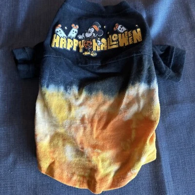 Camiseta Disney Pet Spirit Feliz Halloween Perro Camisa RETIRADA 2022 XS Extra Pequeña Foto 1 de 4