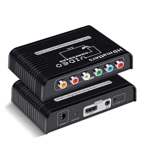 RCA Component Video Ypbpr+Digital/Analog Coaxial Audio to HDMI Converter for PS2 - Picture 1 of 7
