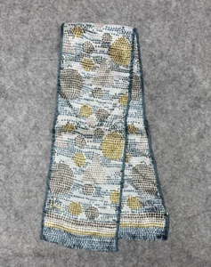 Vera Neumann Scarf Small 100% Silk Rectangle Geometric Dotted 32" x 6" Japan - Picture 1 of 10