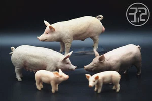 Simulation de cochon ferme animal modèle jouet - Photo 1 sur 23