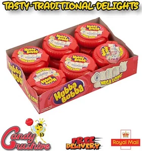 Wrigleys Hubba Bubba Strawberry Bubble Gum Snappy Roll Strawberry Flavour New - Picture 1 of 2