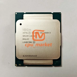 Intel Xeon E5-2660v3 SR1XR 2.6GHz 10 Cores 105W LGA2011-3 CPU Processor 2660 v3 - Picture 1 of 2