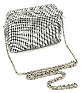 Small Evening Metal Mesh Party Prom Wedding Banquet Purse (USA Stock) "NEW" - Picture 1 of 31