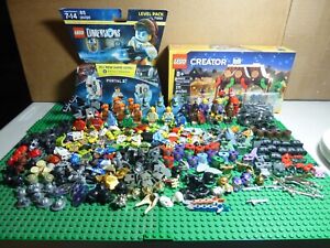 Lego Lot - Assorted Minifigures, Castle, Armor, Accessories, STUFF