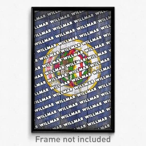 Willmar Minnesota Poster (MN City Souvenir 11x17 Town Print) - Picture 1 of 1