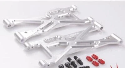 Area alloy CNC rear suspension arm for MCD RR5 And XS-5 silver Rovan F5 - Image 1 of 4