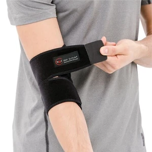 Elbow Support Sleeve for Pain Tennis Golfers Elbow Sprain Breathable Neoprene - Picture 1 of 7