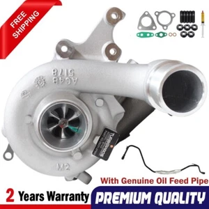 Upgrade Billet Turbo No Actuator+Oil Feed Pipe For Hyundai IX35 2.0L Diesel - Picture 1 of 16