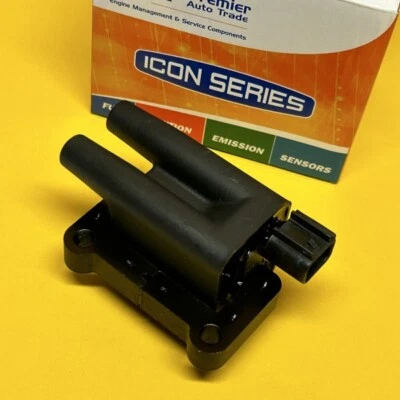 Ignition coil for Mitsubishi NL NM NP PAJERO 3.5L 6/97-7/03 Black plug - image 1 of 4