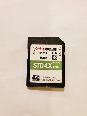 KIA SPORTAGE Map Navigation SD Card 96554 D9102 - Image 1 of 2