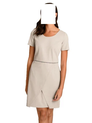 Alba Moda Kleid taupe mit Dekoband Gr. 44  1120490128 - Bild 1 von 4