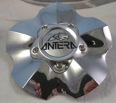 Tapas centrales de rueda personalizadas cromadas Antera Wheels # 191 341 001 / ¡Nuevas en estante! Foto 1 de 4