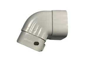 Vorderer Dachrinnenbogen, Vinyl, weiß, 2-1/4”x 3 Zoll ODx 2-1/2”x3-1/4”M0627 - Bild 1 von 6