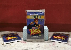 ⭐ Topps Finest X-Men '97 Single Pack (5-cards) - Marvel Studios - New/Sealed ⭐ - Picture 1 of 2