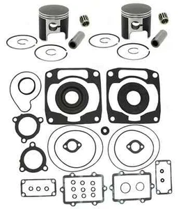 Arctic Cat ZL 800 Pistons Full Gasket Bearings Crank Seals 81mm 2001 2002 2003 - Picture 1 of 24