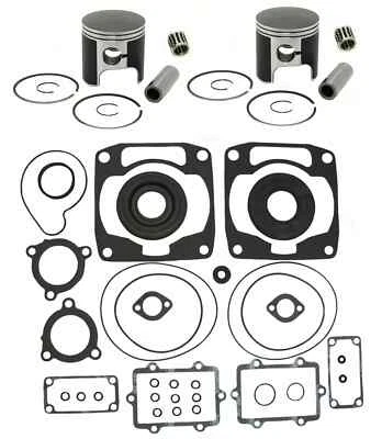 Arctic Cat Mountain Cat 800 Pistons Gaskets Bearings Crank Seals 81mm 2001-2004 - Image 1 of 4