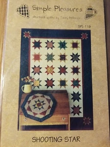 Quilt Pattern Shortcut Quilts Shooting Star Terry Atkinson New - Picture 1 of 2