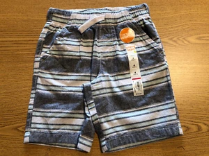 JUMPING BEANS BOYS ACTIVE SHORTS 4 Blue Stripe Retail $18 (s-blk-10-6) - Picture 1 of 5
