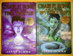 Children of the Red King 2, 3 Charlie Bone and the Time Twister Invisible Boy HC - Picture 1 of 4