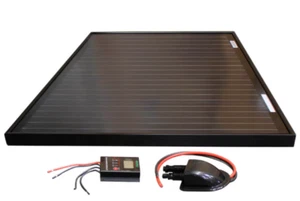 WAAREE WSBC-50 CEYONE SOLAR KIT w/30A CHARGE CONTROLLER & ROOFTOP BOX *S1 &USKID - Picture 1 of 4
