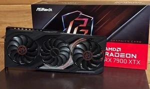 ASRock AMD Radeon RX 7900 XTX Phantom Gaming OC 24GB GDDR6 Graphics Card - Bild 1 von 4
