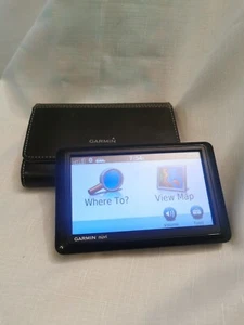 Garmin SavNav nüvi 1410 tragbarer GPS-Empfänger Bluetooth schwarz - Bild 1 von 4