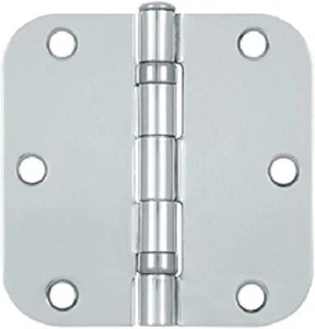 Deltana S35R5BB26 Ball Bearing Steel 3 1/2 " x 3 1/2" x 5/8 Radius Hinge-Pair - Picture 1 of 1