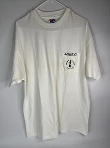 Vintage 90s Aerosoles Footwear Twist and Shout T-Shirt X-Large Single Stitch - Picture 1 of 8