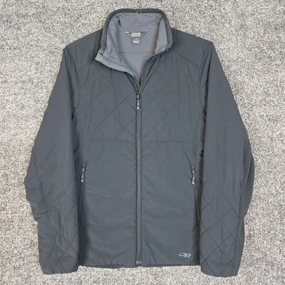 Outdoor Research Jacket Womens Large Black Ferrosi Winter Insulated Quilted - Image 1 of 4