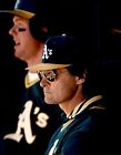 LG952 Original Skip Shuman Color Photo TONY LARUSSA Oakland As Baseball Manager