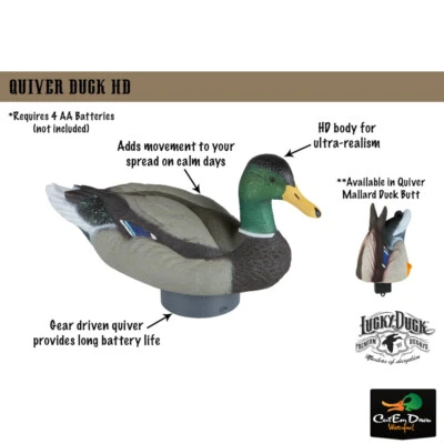NEW LUCKY DUCK QUIVER DUCK HD MOTION DECOY REMOTE BAG - Image 1 of 2