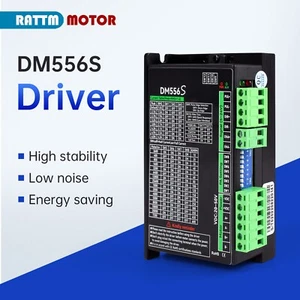 CNC Digital Hybrid Nema23 Stepper Motor Driver Control DM556S 2 Phase 20-50V DC - Bild 1 von 5