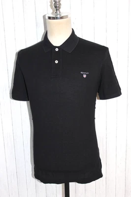Polo informal negro manga corta GANT para hombre talla M Foto 1 de 4