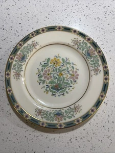 Stunning Rare VintageLenox Mystic Bread Plate(s) 6 1/4 Inches, Ivory Gold Floral - Picture 1 of 5