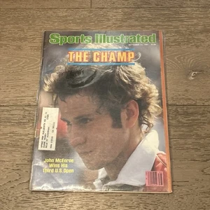 Sports Illustrated John McEnroe Cover September 21, 1981 "THE CHAMP" - Picture 1 of 3