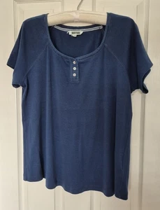 Mistral ladies blue, scoop neck t-shirt in size 16 - Picture 1 of 2