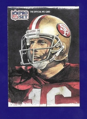 NFL Pro Set 1991 #387 Joe Montana casi nuevo-como nuevo o mejor Foto 1 de 2
