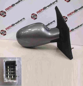Specchietto retrovisore lato guida Renault Megane Scenic 1999-2003 OS Wing grigio 603 elettrico - Foto 1 di 2