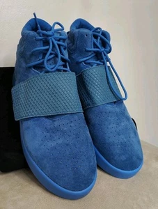 adidas Tubular Invader Strap Bluebird - Picture 1 of 10