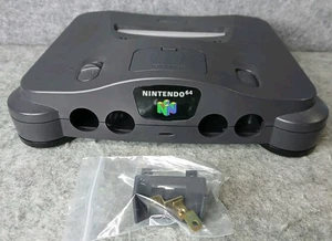 Nintendo 64 OEM Konsole Schale Gehäuse Baugruppe mit Tasten, Jumper Pak Cover, AV - Bild 1 von 10