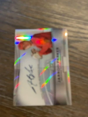 Bowman Platinum 2010 #BPA-JP Jarrod Parker Prospect autógrafos refractores Foto 1 de 2