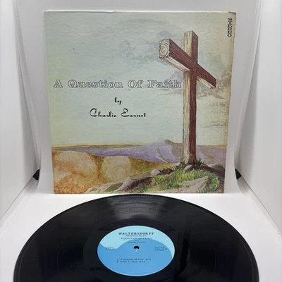 Charlie Earnst A Question Of Faith LP 1974 Waltersdorff Vinyl VG+ Private - Image 1 of 4
