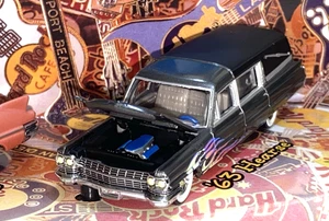 Hot Wheels-100% Cool Classics Cars of the Hard Rock Series-1963 Cadillac Hearse - Imagen 1 de 7