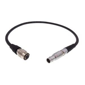 Power Cable 0B 2Pin to Hirose 4Pin Female for ARRI Alexa to SmallHD DP7/AC7 - Picture 1 of 3