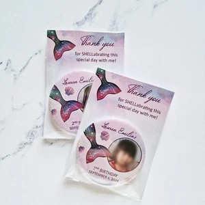 Mermaid Tail Birthday Favors Fridge Photo magnet Return Gift For Guests Souvenir - Picture 1 of 6